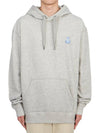 Matte Logo Print Hoodie Grey - ISABEL MARANT - BALAAN 2