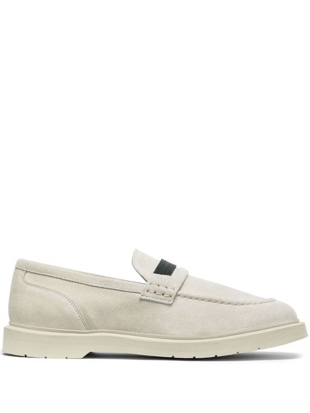 23 fw Suede Loafers WITH Iconic Jewel Application MZSFG2370C8905 B0650756171 - BRUNELLO CUCINELLI - BALAAN 2