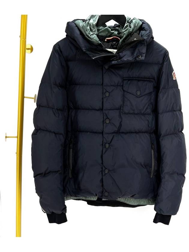 Grenoble padded hood jumper navy size 1 - MONCLER - BALAAN 2