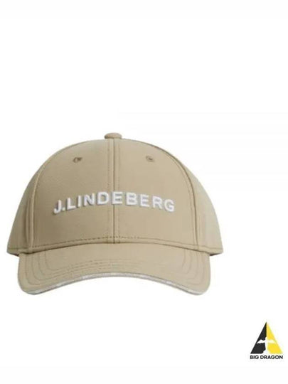 Hennric Embroidered Logo Ball Cap Safari Beige - J.LINDEBERG - BALAAN 2