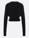 Bea Crop Cardigan Black - VIVIENNE WESTWOOD - BALAAN 3