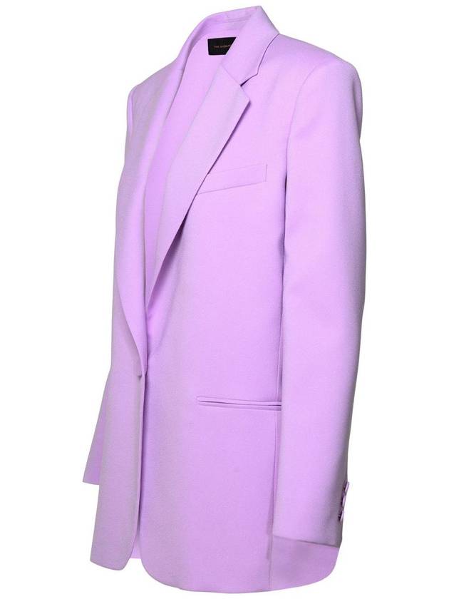 The Andamane Lilac Polyester Blazer - ANDAMANE - BALAAN 2