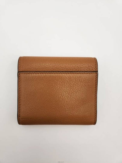 Daol Beomeo Branch Saddle Lotus Half Wallet Brown Condition A - DIOR - BALAAN 2