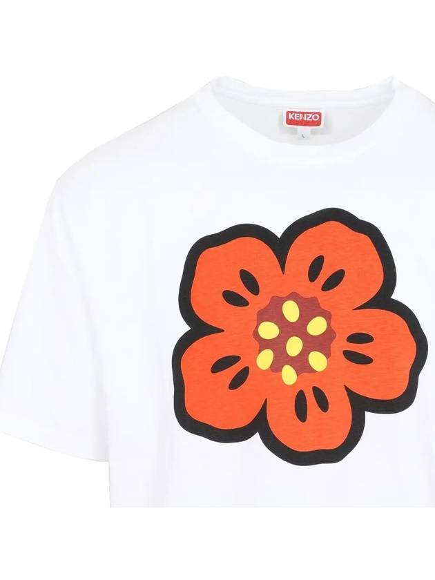 Boke Flower Short Sleeve T-Shirt White - KENZO - BALAAN 5