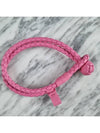 Intrecciato Double Line Bracelet Pink - BOTTEGA VENETA - BALAAN 2