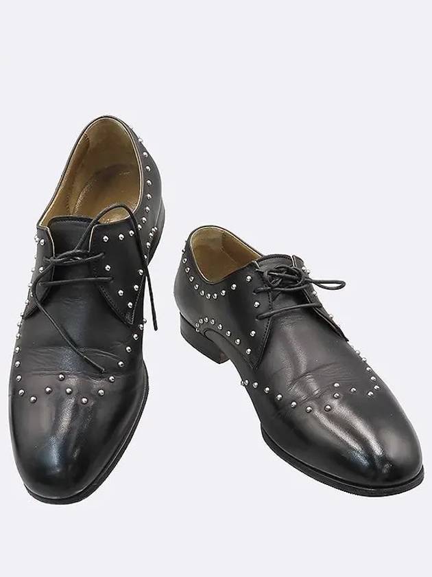 Black studded women s shoes size 35 - HERMES - BALAAN 2