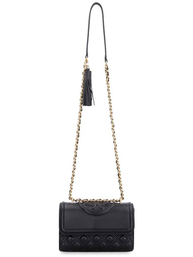 Small Fleming Convertible Shoulder Bag Black - TORY BURCH - BALAAN 6