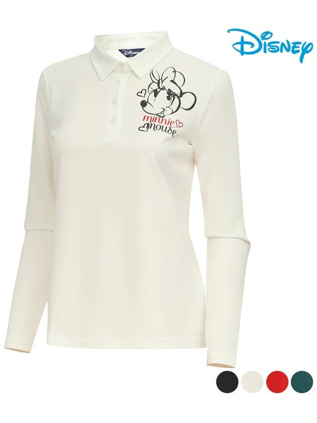 Female character collar t-shirt DN3LTS082 - DISNEY GOLF - BALAAN 3