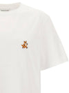 Speedy Fox Patch Comfort Short Sleeve T-Shirt White - MAISON KITSUNE - BALAAN 4