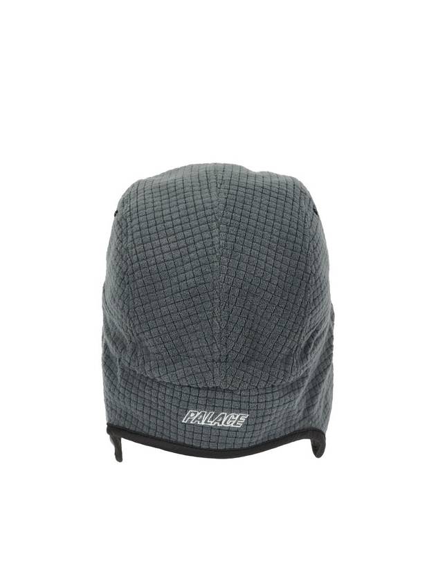 Grid Fleece Reversible Earflap Hat Black - PALACE - BALAAN 7