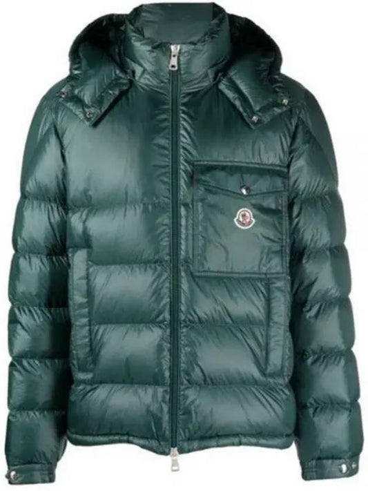 Wollaston Short Down Padding Green - MONCLER - BALAAN 2