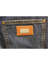 Men's Gold 14 Indigo Dark Wash Denim Straight Fit Jeans Blue - DOLCE&GABBANA - BALAAN 10