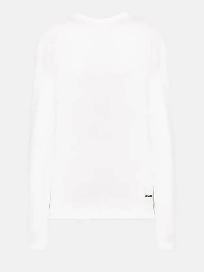 Women's Organic Cotton Long Sleeve T Shirt 3 Pack White - JIL SANDER - BALAAN 2