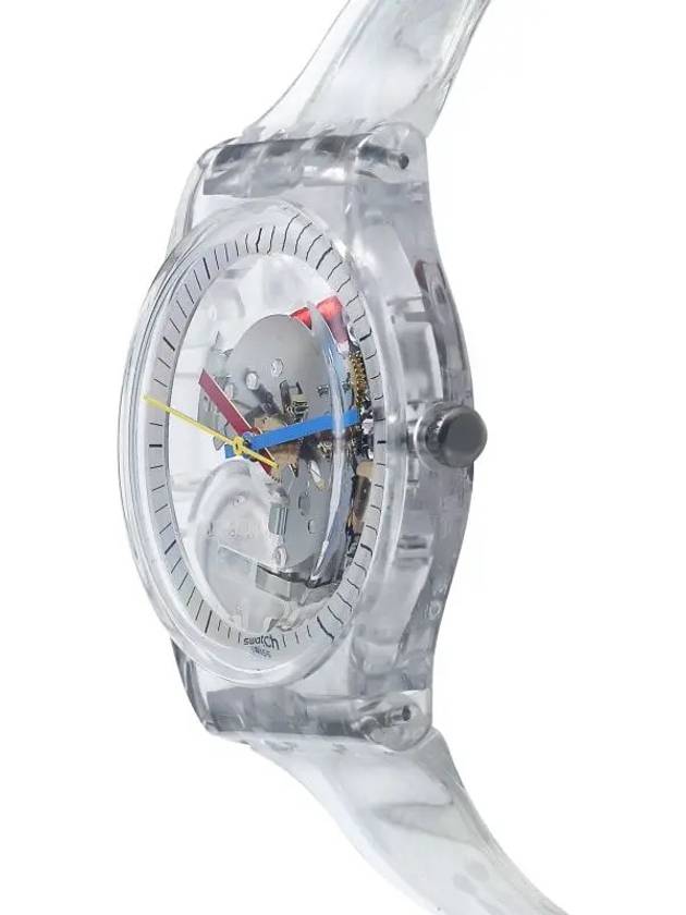 SO28K100 Clear Skeleton Urethane Watch - SWATCH - BALAAN 3