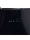 Logo Cross Bag Black - MSGM - BALAAN.