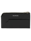 Logo Zipper Card Wallet Black - ACNE STUDIOS - BALAAN 2