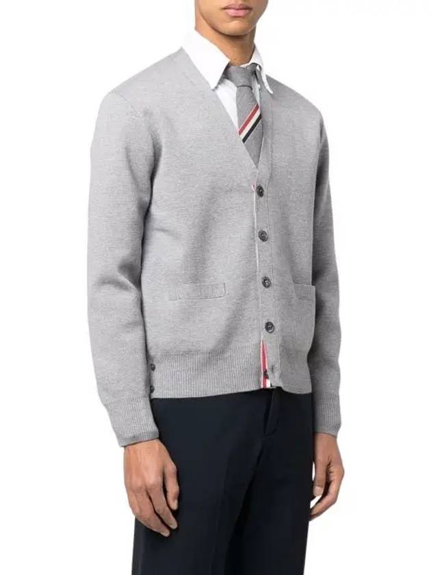 Back three-stripe knit cardigan MKC324A Y1002 055 - THOM BROWNE - BALAAN 2