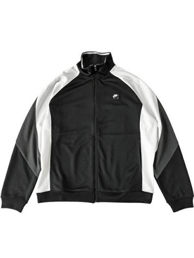 Air Poly Knit Zip-Up Jacket Black - NIKE - BALAAN 1