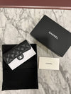 Classic Flap Wallet Grained Calfskin & Silver Black - CHANEL - BALAAN 10