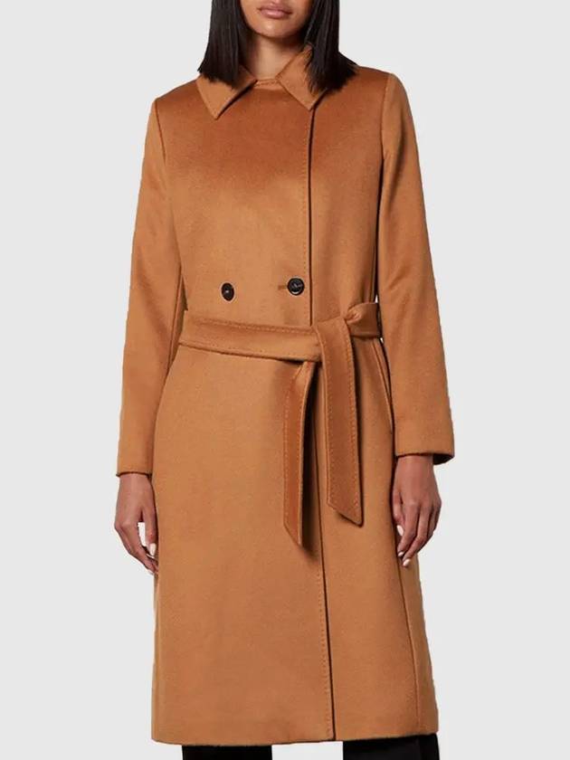 Bcollag Style Wool Single Coat Camel - MAX MARA - BALAAN 3