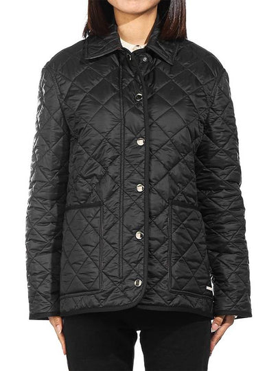 Dalry Quilted Jacket Black - BURBERRY - BALAAN 2