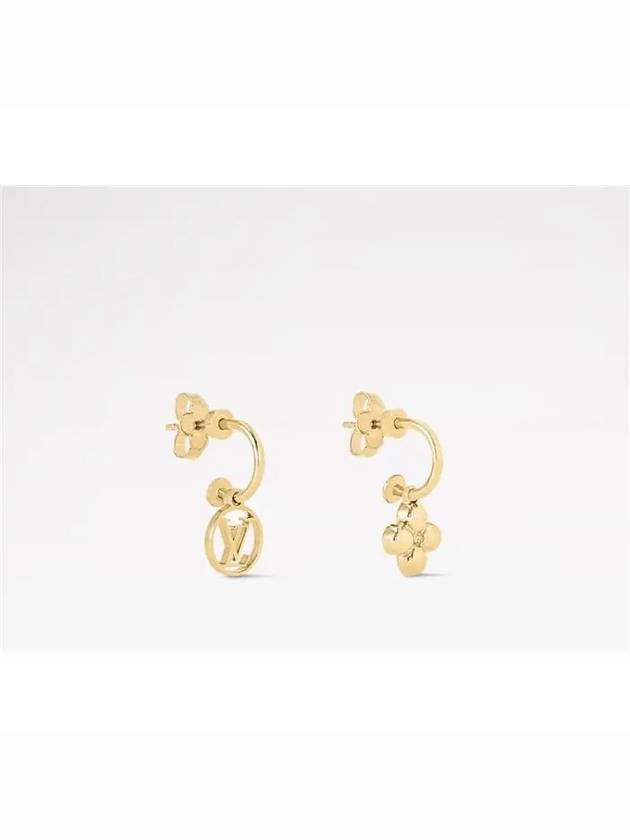 Blooming Earrings Gold - LOUIS VUITTON - BALAAN 4