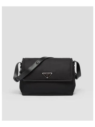 Medium Padded Re-Nylon Shoulder Bag Black - PRADA - BALAAN 2