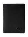 V logo card wallet black - VALENTINO - BALAAN 2