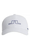 Caden Logo Ball Cap White - J.LINDEBERG - BALAAN 2