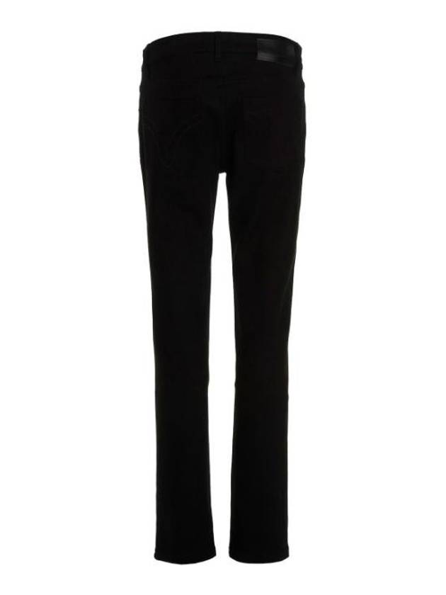 Men's Slim Fit Straight Pants Black - AMI - BALAAN 3