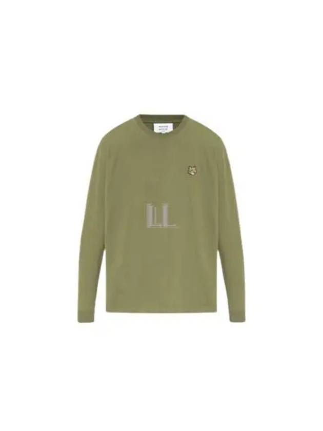 Fox Head Patch Comfort Sweatshirt Green - MAISON KITSUNE - BALAAN 2