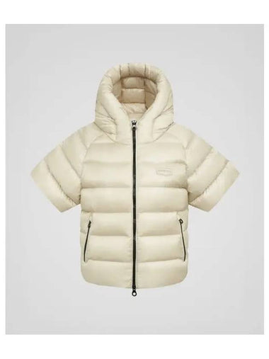 Sadamelic Beige Women s Down Jacket - DUVETICA - BALAAN 1