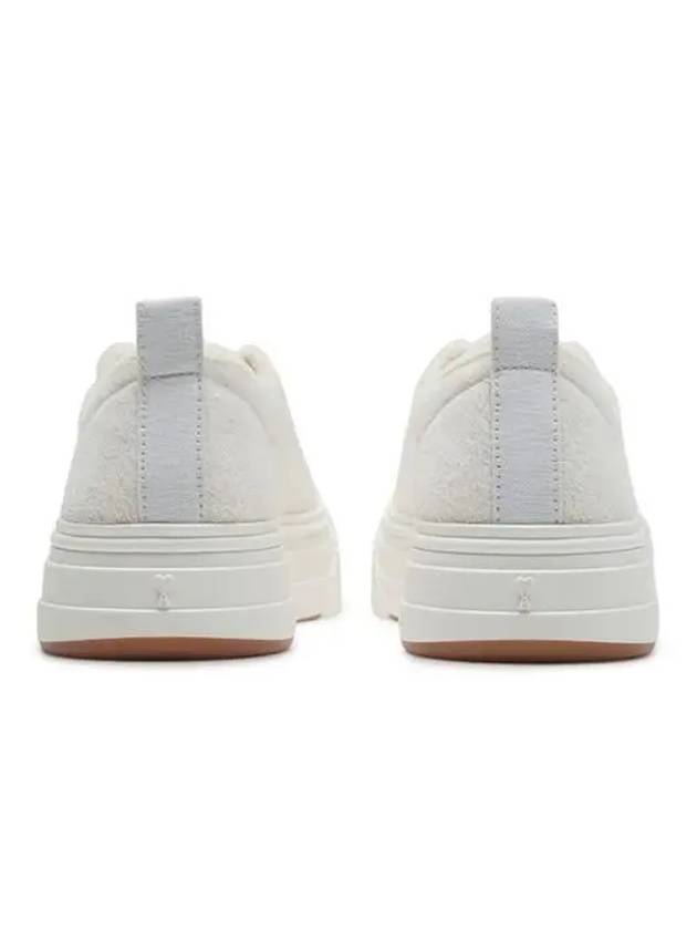 Men's Sole Low Top Sneakers White - AMI - BALAAN 4