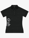 Drew Big Logo Short Sleeve T-Shirt DF42ST11BLACK - DRUH GOLF - BALAAN 1