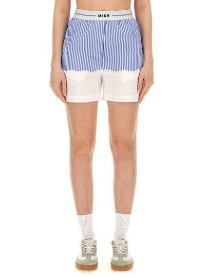 Short Pants 3641MDB09LX 24710484 BABY BLUE - MSGM - BALAAN 2