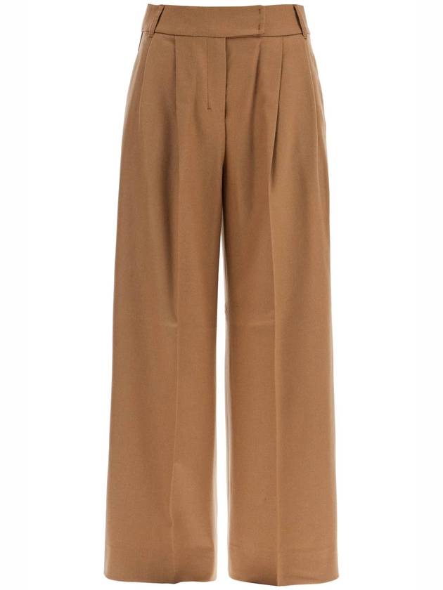 wide flannel trousers for comfortable - S MAX MARA - BALAAN 1