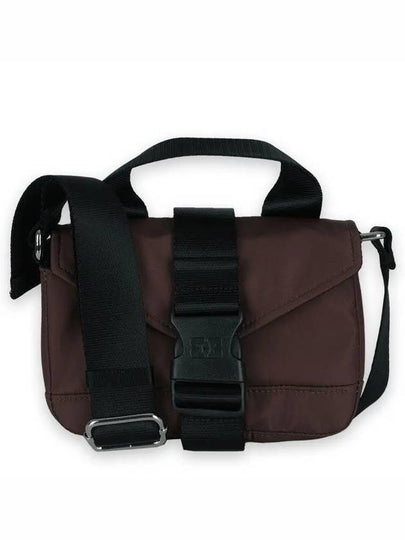 Tech Mini Satchel Cross Bag Burgundy - GANNI - BALAAN 2