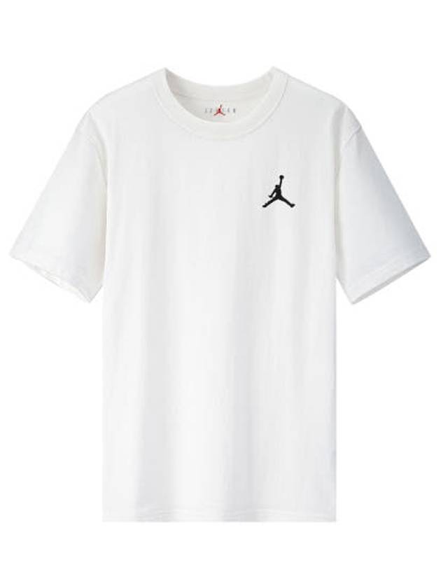 Jordan Jumpman Crew Neck Short Sleeve T Shirt White - NIKE - BALAAN 2