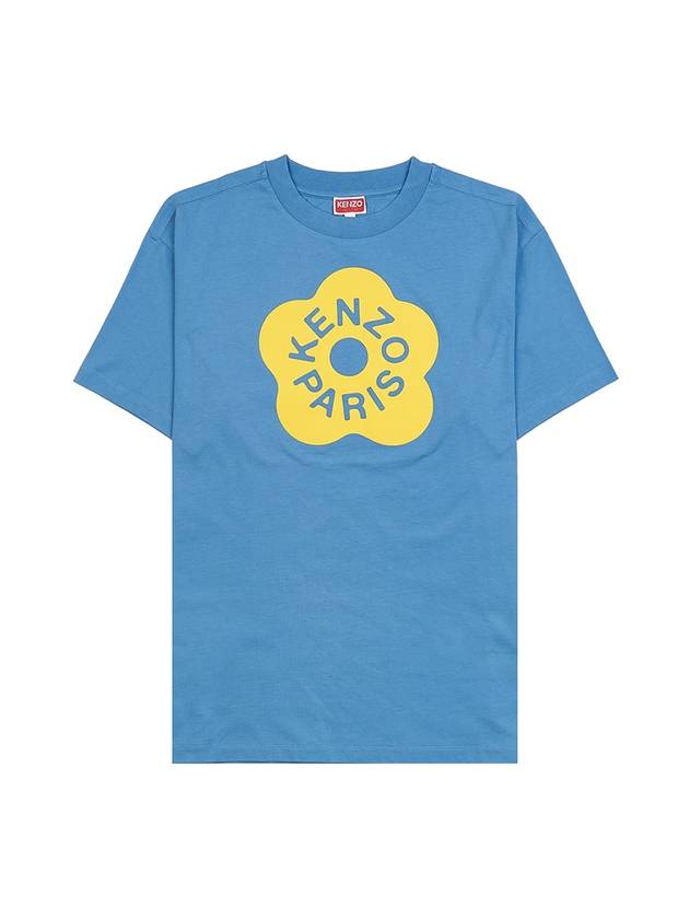 Boke Flower 2.0 Oversized Cotton Short Sleeve T-Shirt Blue - KENZO - BALAAN 11