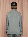 docking knit jacket gray - UNALLOYED - BALAAN 4