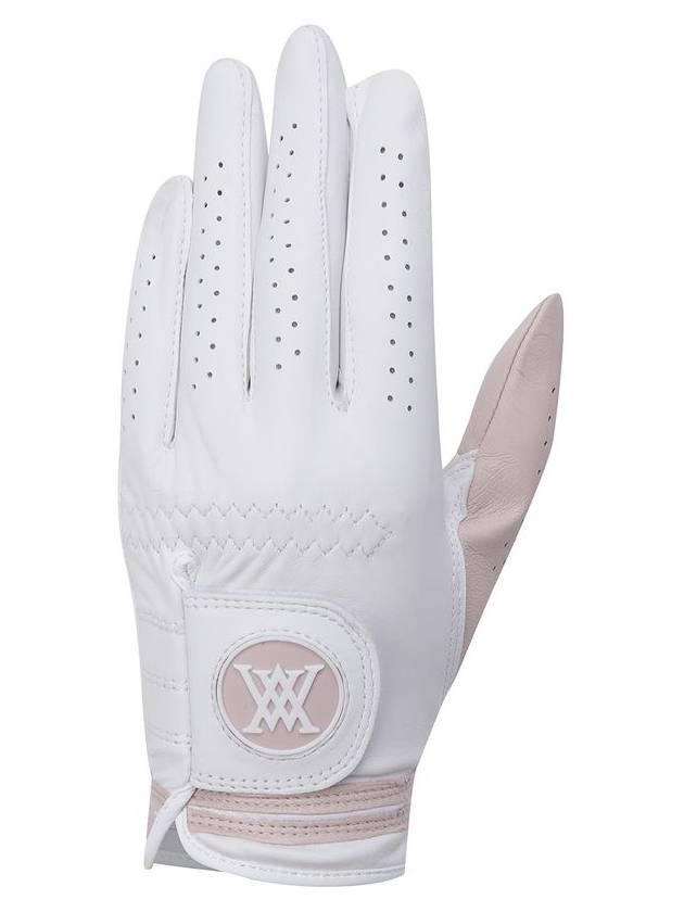 W THUMB COMBI GLOVE PAIR WH - ANEWGOLF - BALAAN 3