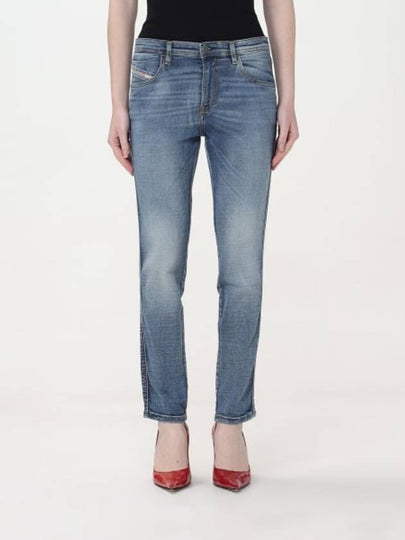 Cotton Jeans Navy - DIESEL - BALAAN 2