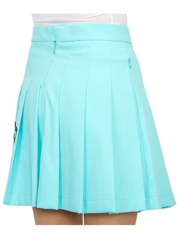 Naomi Pleated Skirt Aruba Blue - J.LINDEBERG - BALAAN 9