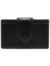 Le Porte Carte Bambino Flap Card Wallet  Black - JACQUEMUS - BALAAN 2