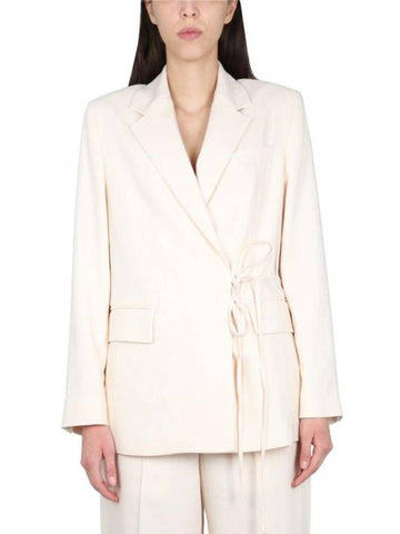 Outerwear 3441MDG12 23710104 IVORY - MSGM - BALAAN 1