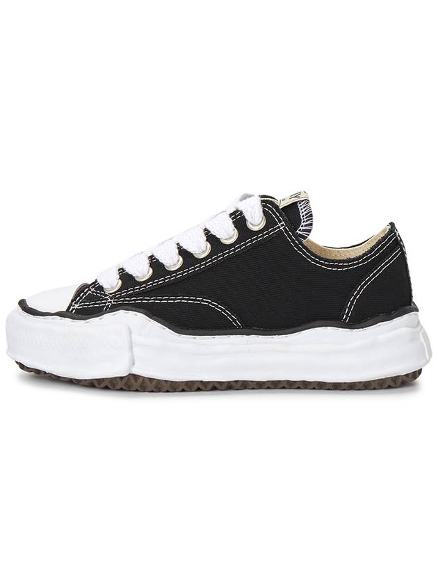 Peterson OG Sole Canvas Low Sneakers Black - MAISON MIHARA YASUHIRO - BALAAN 4