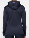 Women's Aerial Zip Up Hoodie Navy - J.LINDEBERG - BALAAN 3