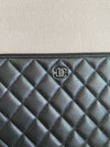 Classic Clutch Medium Lambskin Shiny Pearl Saw Black A82545 - CHANEL - BALAAN 6