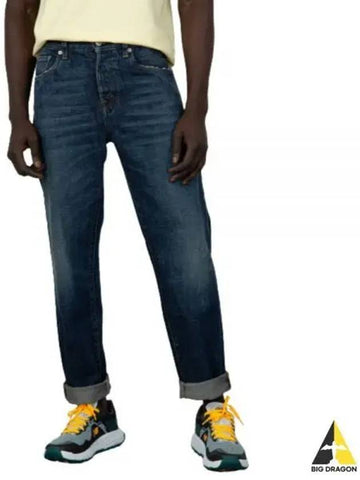 UP5062DF0042 812 NEWMAN Washed Denim - DEPARTMENT 5 - BALAAN 1