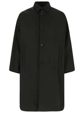 Men's Re-Nylon Raincoat Black SGB8911WQ8 F0002 STK - PRADA - BALAAN 1